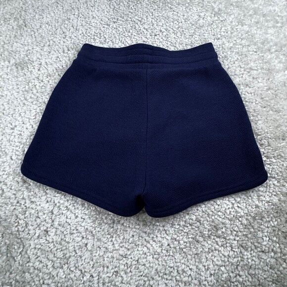 Buffbunny High Waisted Navy Blue Sweatshorts Womens XS - Picture 2 of 7